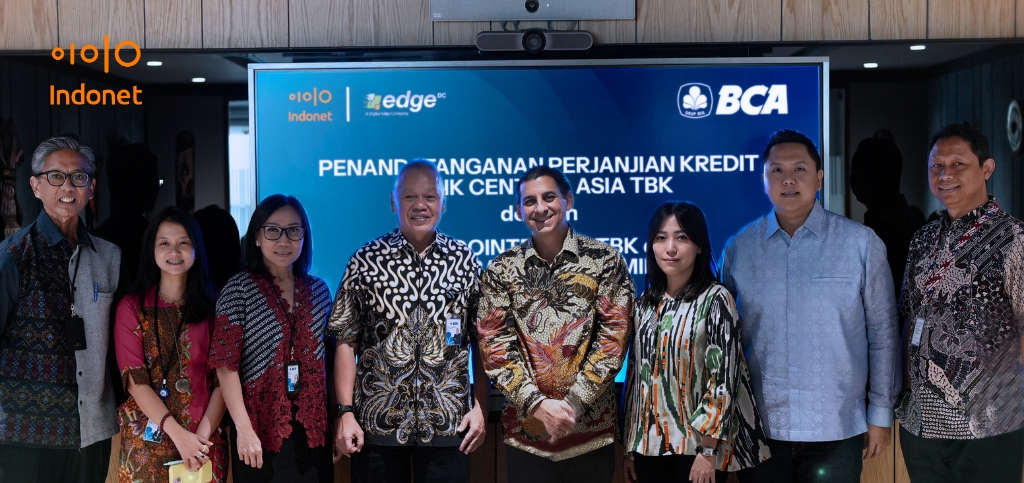 Indonet and EDGE DC Secure IDR 5.5 Trillion Credit Facility from BCA for Digital Infrastructure Expansion Indonet and EDGE DC Secure IDR 5.5 Trillion Credit Facility from BCA for Digital Infrastructure Expansion